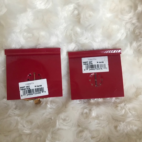 Rare Happy Holidays Snowman & Tree Brooch Pins NWT - Picture 5 of 10